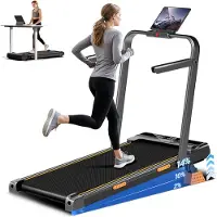 Robore Tapis de Course Pliable - X5F - Vitesse Max 10km/h - Inclinaison 14% - Moteur Silencieux 2,5cv - Charge Max 150kg