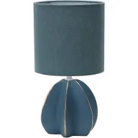 Luxus Europe - Lampe de table Brussels Blau - Lampe de table design en céramique pour intérieur