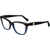 Longchamp Lunettes de Vue LO2744 N 55/16/140 Textured blue Acetate WOMAN LO2744 N