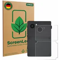 ScreenLeaf Film de protection d'écran, Protection d'écran Écologique, Clear, Anti-Rayures (2 pcs, Téléphone léger 3), Téléphone portable : film de protection, Transparent