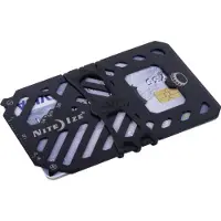 Niteize Financial Tool Portefeuille multi-outils, Noir