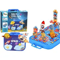 Leantoys Cosmos puzzle DIY valise 228el