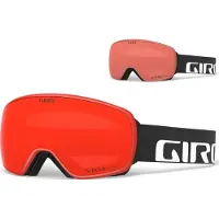 Giro Masque de Ski Giro Agent Black Wordmark Vivid Ember / Vivid Infrared