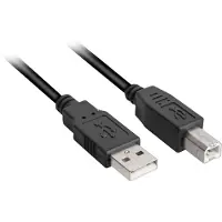 Sharkoon 4044951015269 USB cable 2 m USB 2.0 USB A USB B Black