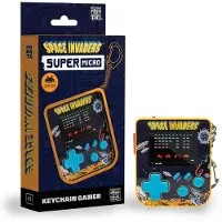 Evercade Super Micro-space Invaders Key Chain Gamer Retro Console Bleu