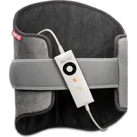 Imetec Intellisense Coussin chauffant lombaire avec bande Thérapie thermique pour le mal de dos