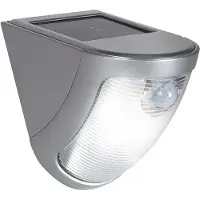 Duracell Lampe de sécurité solaire à LED , éclairage de chemin avec détecteur de mouvement, jusqu'à 90 lumens GL020SDU, 1 pièce avec batterie incluse