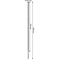 Bosch Foret PRO HEX-5, 6,5 x 350 x 400 mm