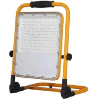Silamp Projecteur LED SMD Rechargeable 50W IP65 JAUNE - Blanc Froid 6000K - 8000K