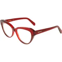 Ferragamo Lunettes de Vue - - SF3046 - Acétate - Transparent burgundy - Femme