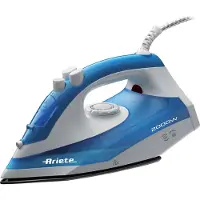 Ariete 6234 Fer à repasser à sec ou à vapeur Teflon soleplate 2000 W Bleu, Blanc