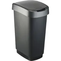 Rotho Twist 50 L Rectangulaire Polypropylène (PP) Noir