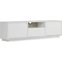 Skye Decor , meuble TV haut de gamme, 160 x 42 x 30 cm, blanc naturel | Panneau de particules 100 % mélaminé, épaisseur 18 mm | Idéal pour un intérieur moderne, élégant et fonctionnel.
