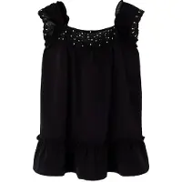 Boboli 423111 Sleeveless Dress Noir 12 Years Fille