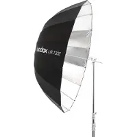 Godox Parapluie de studio parabolique réfléchissant argenté 130 cm UB-130S
