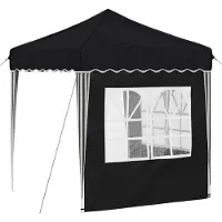 vidaXL Tente de réception pliable 195 x 195 x 245 cm, anthracite, tissu Oxford