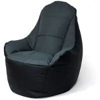 Go Gift Puff Noir Graphite Tissu Oxford Tissu rip stop