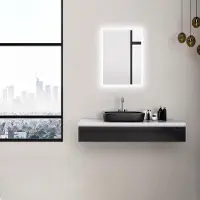 OEM Miroir de salle de bains avec éclairage LED - lumière blanche neutre - 50 x 70 cm