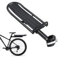 OEM Porte-bagages arrière pour VTT - Accessoires de camping et de randonnée - Convient aux vélos d'un diamètre de 318 mm - Capacité de charge : 8 kg