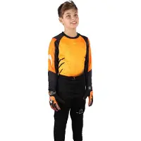 Ho Soccer Keeper Long Sleeve Set Orange 10 Years Enfants
