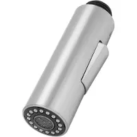 OEM Ensemble de robinetterie de cuisine en plastique à 2 fonctions - Plastique - Finition nickel brossé - Poignée gainée