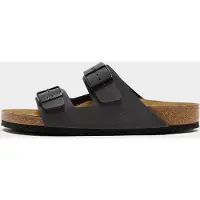Birkenstock Sandales Arizona Birkibuc - Gris, Gris
