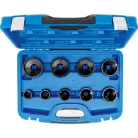 Bgs Jeu de clés à écrous à gorges tenon extérieur KM4 - KM12 9 pces - 8337