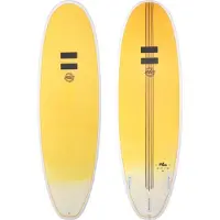 Indio Planche de surf Plus 5'10'' Jaune 177,8 cm Jaune 177,8 cm