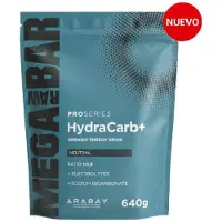 Megarawbar Hydracarb+ Proseries Neutral Energy Drink Powder 640g Clair