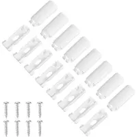 OEM Lot de 16 tendeurs à plis avec pinces de fixation et pièces de rechange