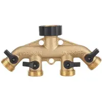 OEM Répartiteur d'eau pour tuyau d'arrosage, adaptateur pour buses de jardin, 4 mètres, filetage européen