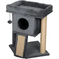 SUGIFT Tour d'escalade pour chats, couleur gris foncé