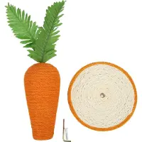 Gistuch Arbre à chat pour chats, carotte, sisal, structure verticale à grimper pour l'entraînement des chats à l'intérieur