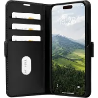 dbramante1928 Copenhagen Slim Apple iPhone 15 Pro Book Case Cuir Noir