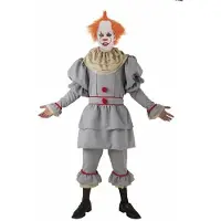 Creaciones Llopis Horror Clown Costume Gris L Enfants
