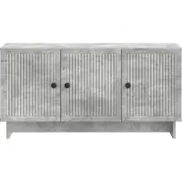 vidaXL Meuble TV 99 x 34,5 x 50 cm, gris béton, aggloméré