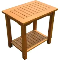 OEM Table d'extérieur - Table de jardin - Table de salon - Mobilier de jardin - Table basse - Table d'intérieur et d'extérieur - Idéale pour ton jardin