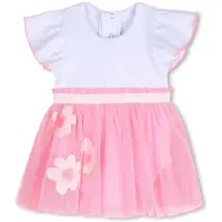Billieblush U21815 Sleeveless Dress Rose 3 Months Fille