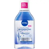 Nivea Eau micellaire infusée au sérum régénérant 400ml avec Acide aminé 5% Panthénol et Squalane Gent (Eau micellaire, 400 ml)