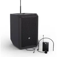 LD Systems ANNY 8 BPH B5 Stage Black avec micro serre-tête 584-608 MHz