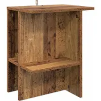 vidaXL Table basse en bois ancien 40 x 30 x 49 cm, aggloméré