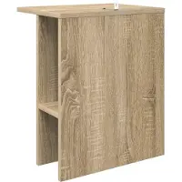 vidaXL Table basse en chêne Sonoma 40 x 30 x 49 cm, bois aggloméré