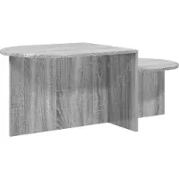 vidaXL Table basse gris Sonoma 100 x 50 x 40 cm Bois composite
