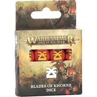 Games Workshop Warhammer Aos : Blades Of Khorne - Set De Dés