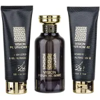 Nusuk Vision pour Homme Coffret cadeau 3-tlg. - 100 ml EDP + Bodylotion 100 ml + Duschgel 100 ml