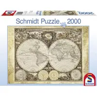 Schmidt Spiele Carte historique du monde