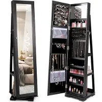 OEM Coiffeuse - Pivotante - Verrouillable - Miroir - 360 degrés