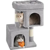 OEM Arbre à chat pour gros chats, gris