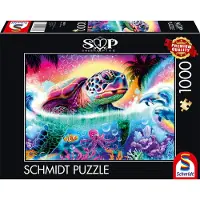 Schmidt Spiele GmbH PU1000T. S.Pike Neon Tortue Autre