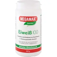 MEGAMAX Nutrition Protéine 100 poudre goût chocolat, 400 g de poudre